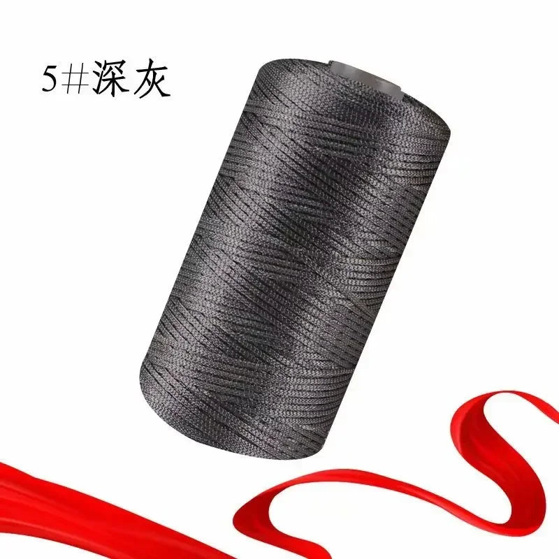 New Summer Crochet Colorful Nylon Yarn 1.5mm/100g  Thin Ice Cotton Thread.
