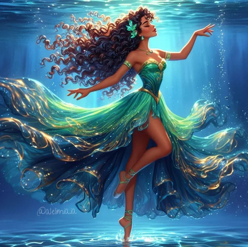 AB 5D Fairy dust 2025 Ballerina Princess Diamond Painting.