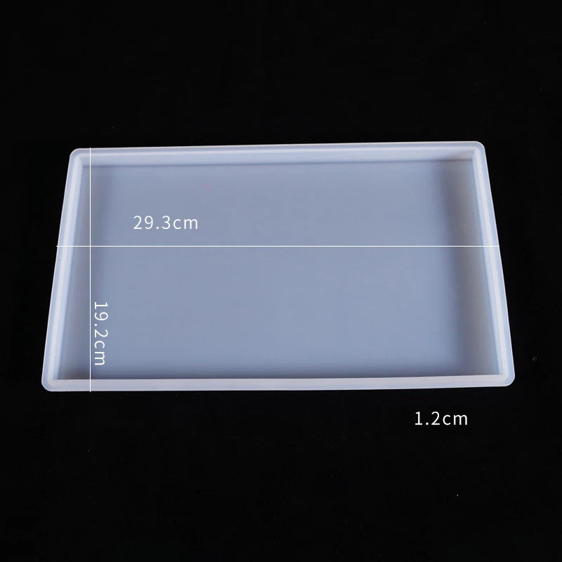 Silicone Resin Mold for Tray, Coaster & Home Decor