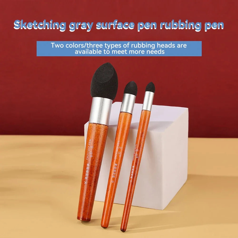 Sketch Rubbing Brush Eraser Pen for Detail Rendering Art Supplies