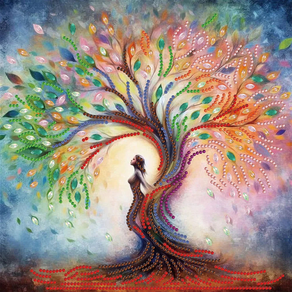 5D DIY Partial Special Shaped Drill Diamond Painting Kit Animal Decoration