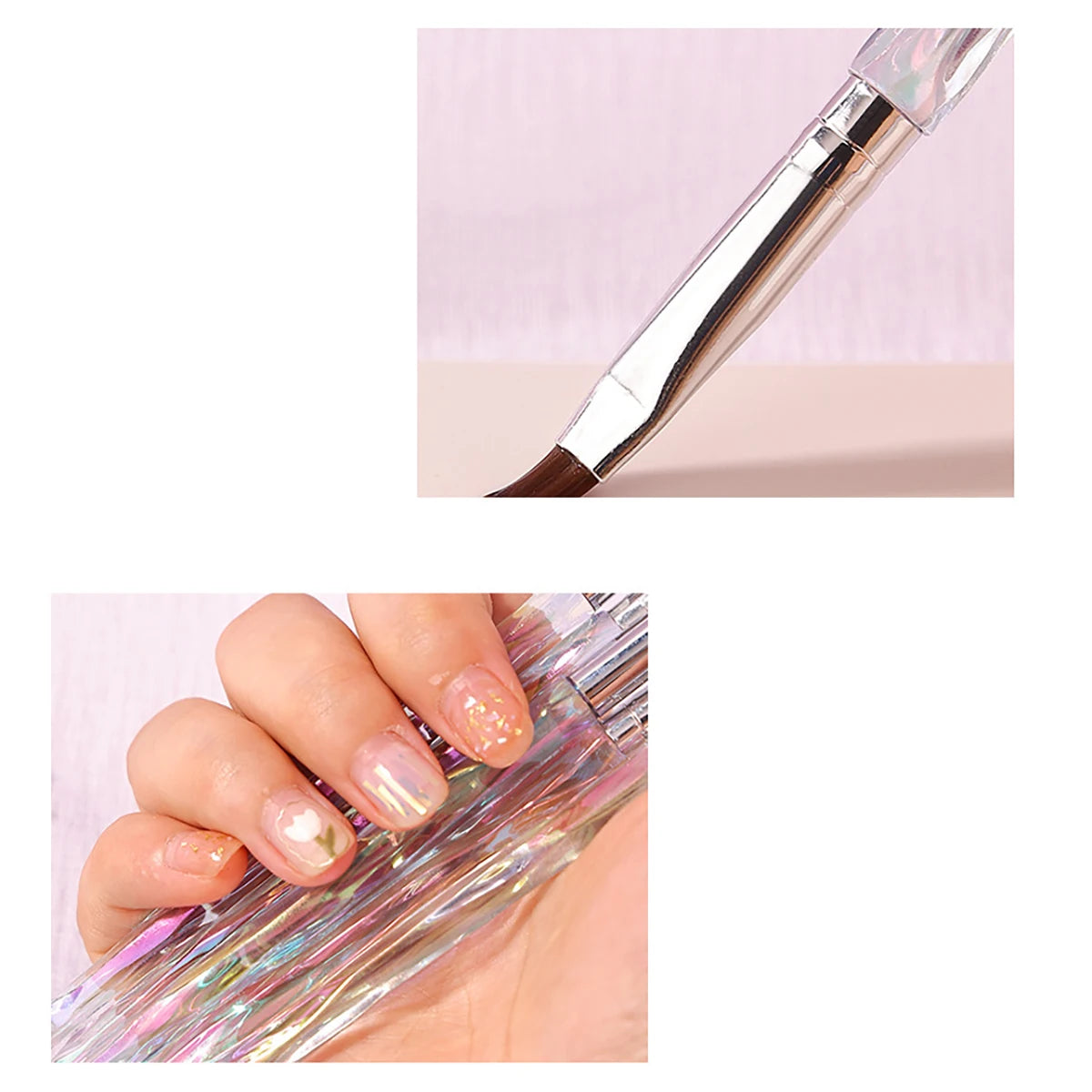 8pcs Nail Drawing & Painting Brush Set for UV Gel