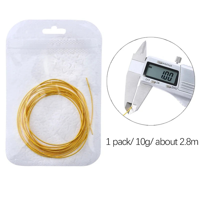 10g Copper Hard Wire Embroidery Badge