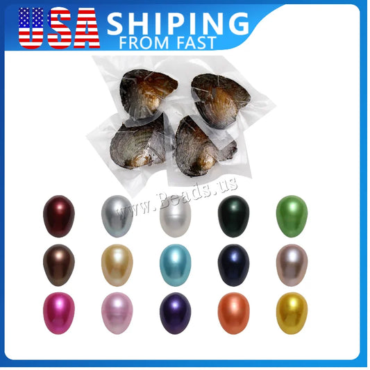 50PCs Oyster Wish Pearl Beads Kit