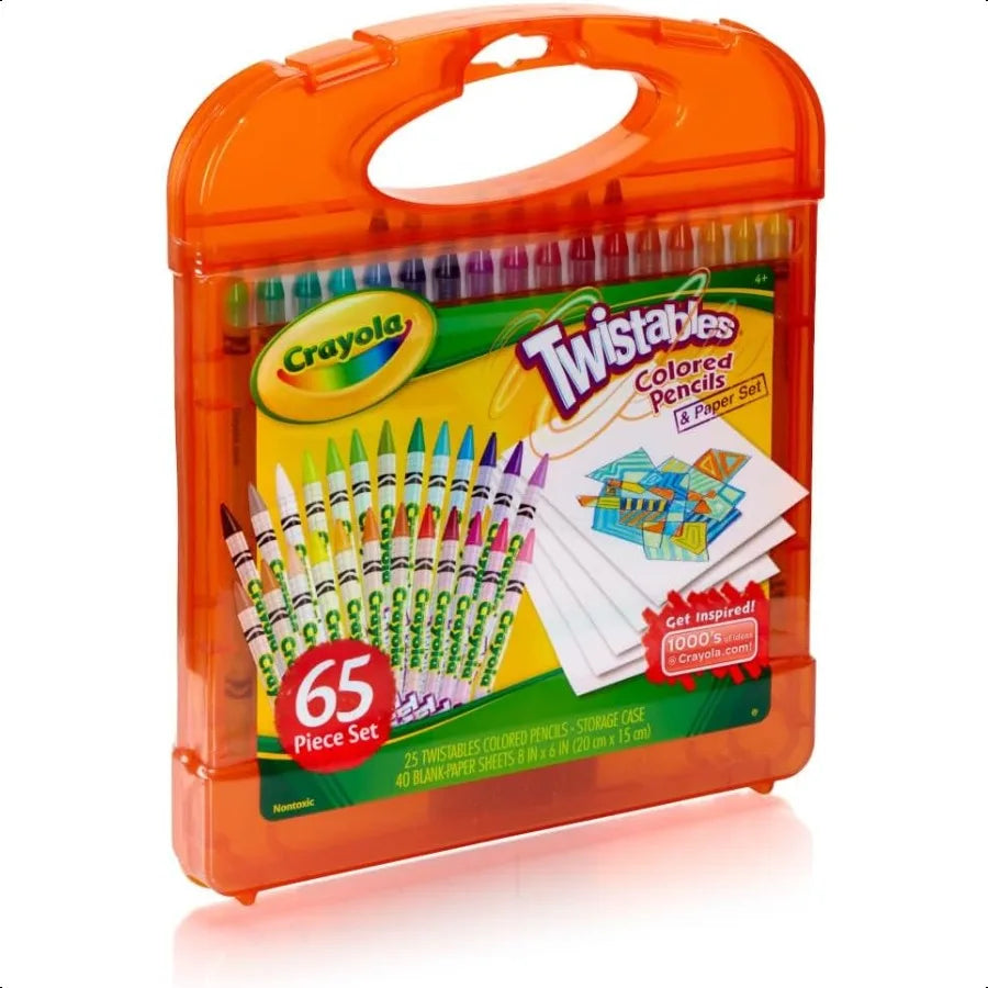 Twistables Colored Pencils Drawing Kit, Portable