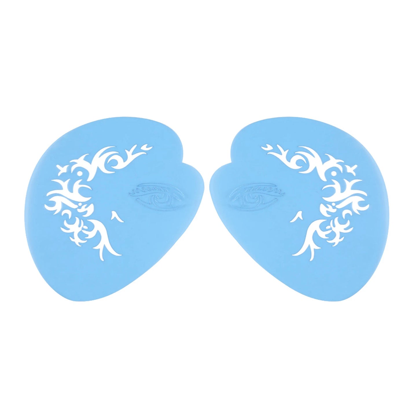 Facial Design Template Tools 7styles/set Reusable Face Paint Stencil Body Painting