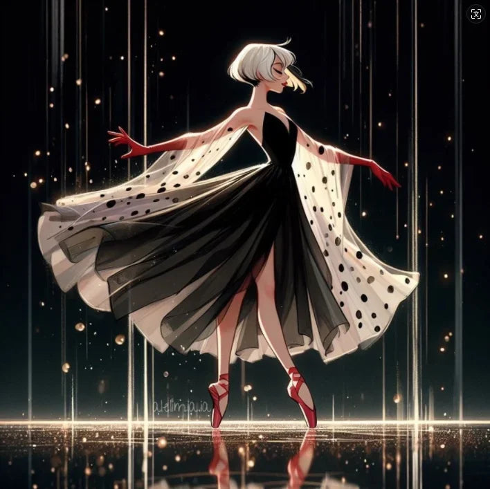 AB 5D Fairy dust 2025 Ballerina Princess Diamond Painting.