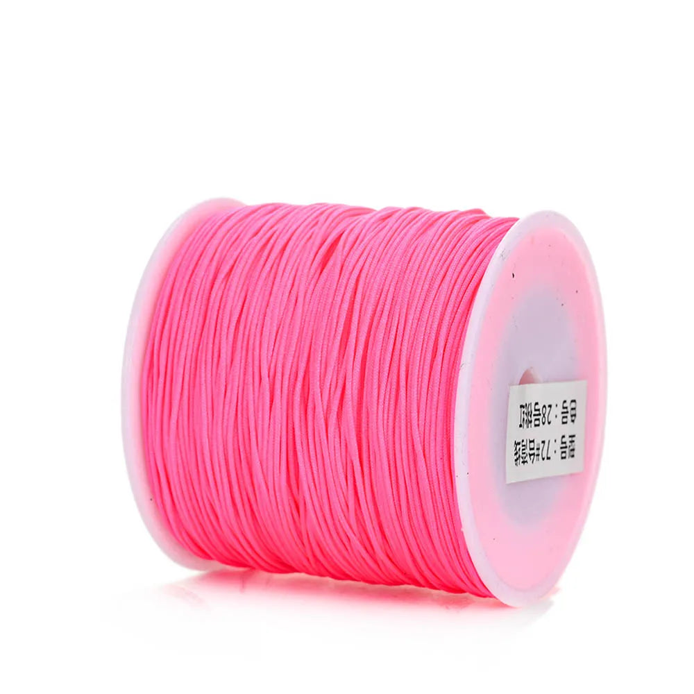 100m/Roll  28 Colors Nylon Thread Cord