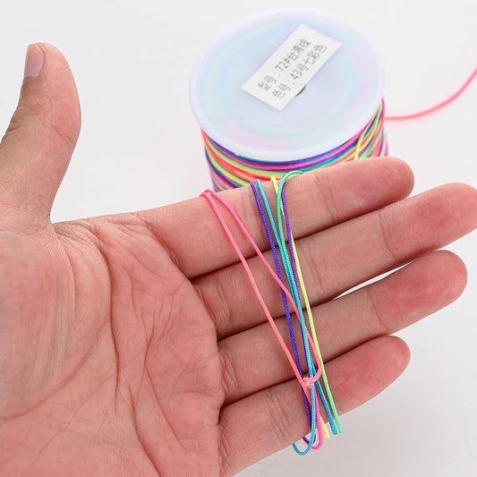 100m/Roll  28 Colors Nylon Thread Cord