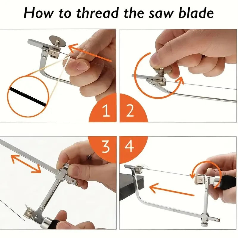 Professional Jeweler saw set 12 blades