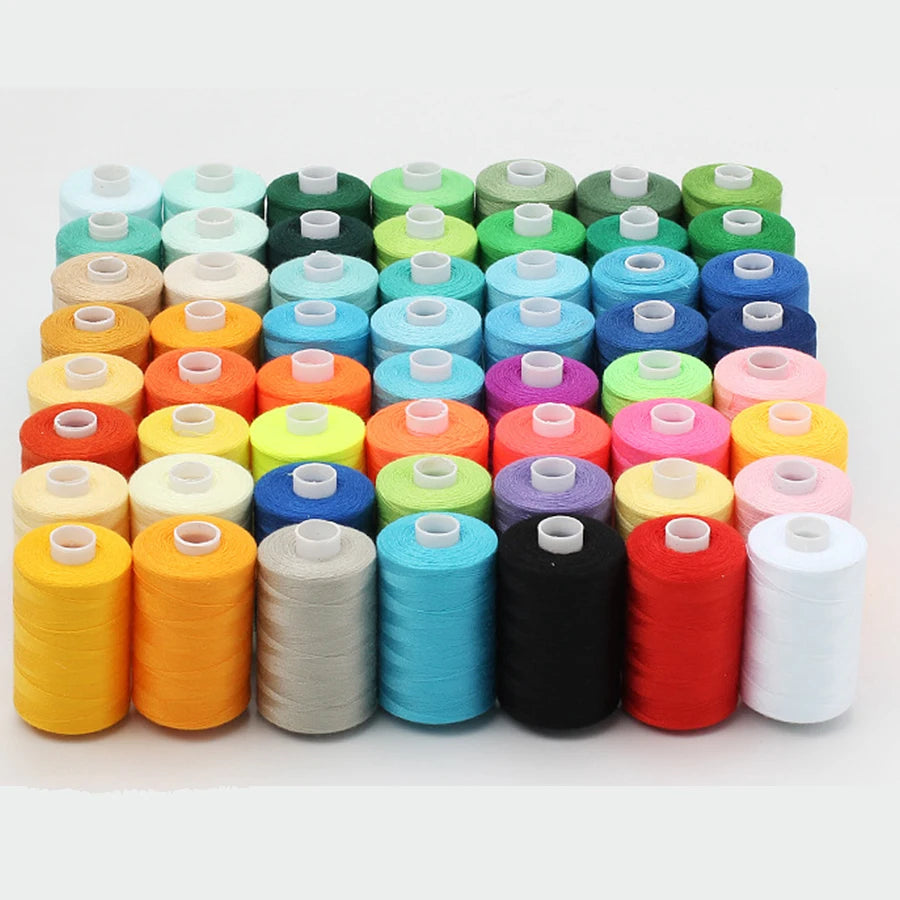 10 Spool Polyester Thread Set – 1000 Yards Each for Sewing & Quilting