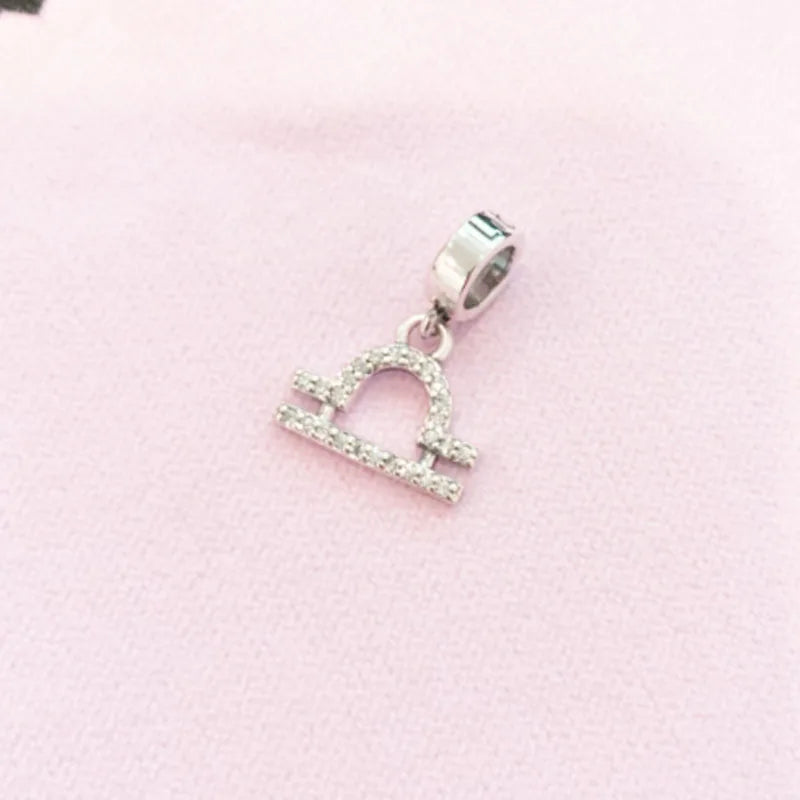 DIY Zodiac Charms are Plated 925 Joyería Femenina: