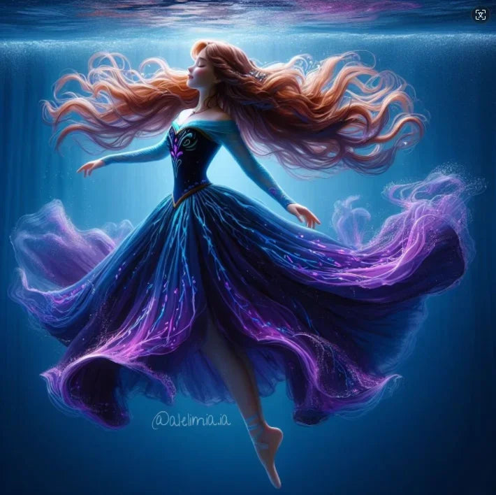 AB 5D Fairy dust 2025 Ballerina Princess Diamond Painting.