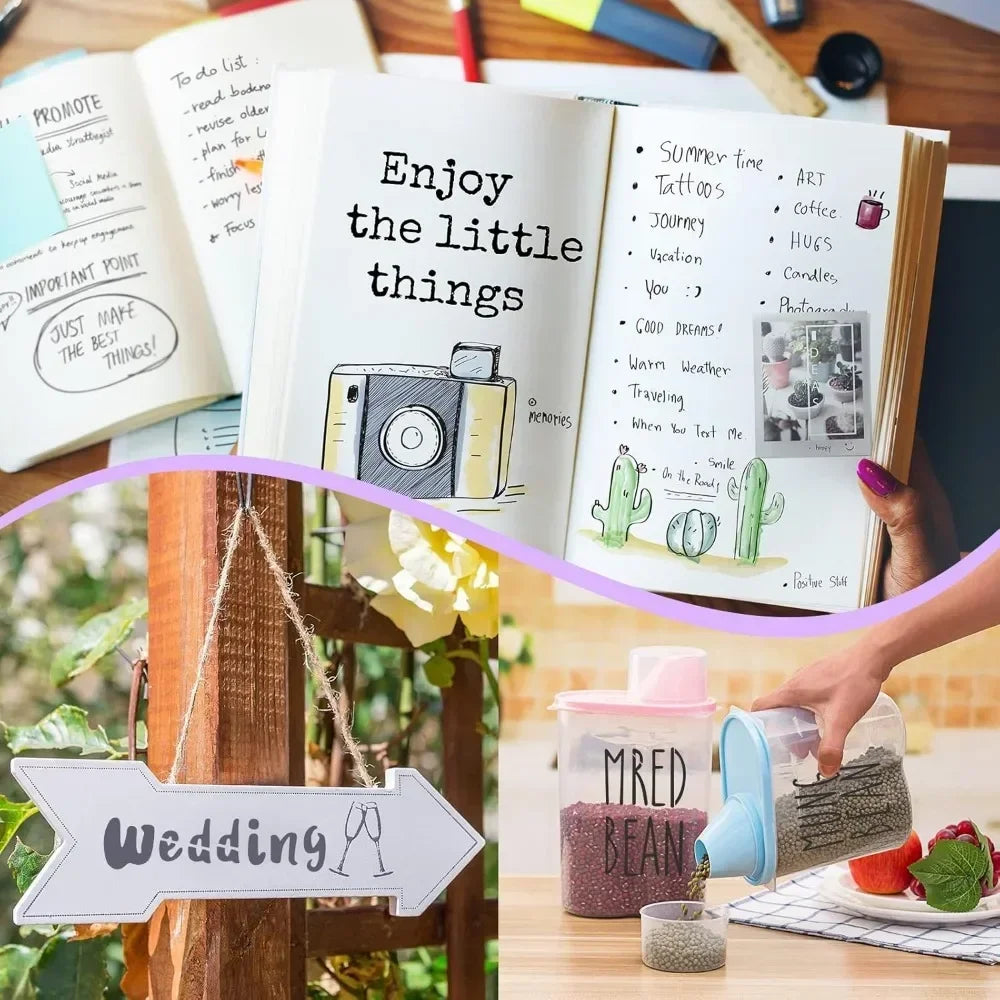 30 plastic, number, magazine letter templates for painting, 4 x 7 inch, reusable