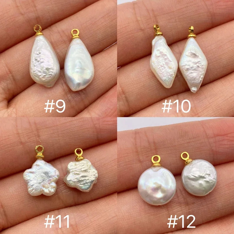 Natural freshwater pearl pendant