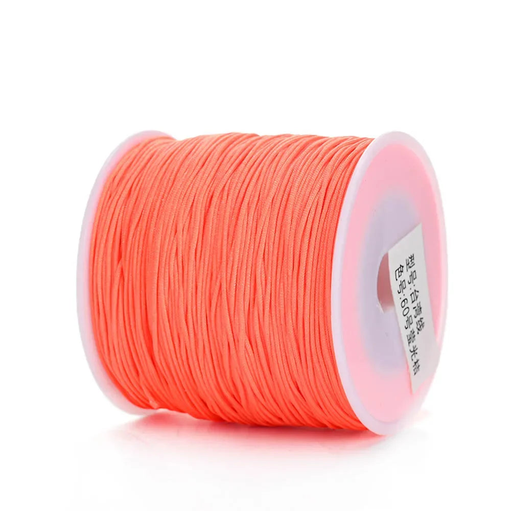 100m/Roll  28 Colors Nylon Thread Cord