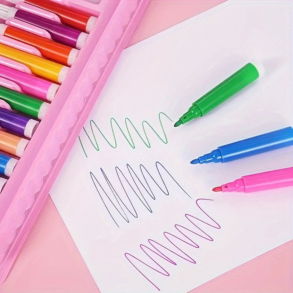 208 Pcs Set Watercolor Pen Set, For Paintings, Including other pens  for Sketching Artistic