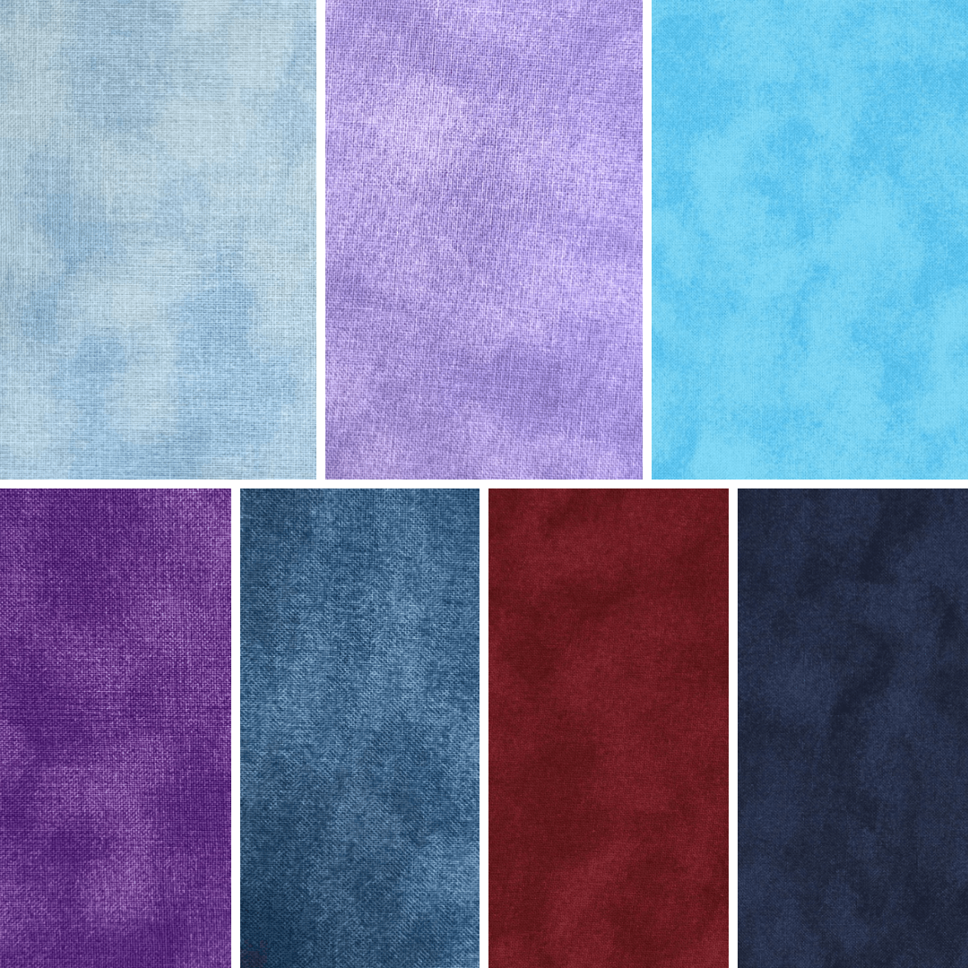 Color Waves Twilight"5x5" Charm Pack - 42 Squares