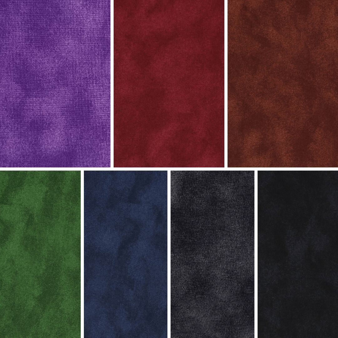Color Waves Midnight 5"x5" Charm Pack - 42 Squares